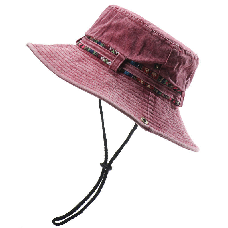 Cotton Fisherman Men's Outdoor Sun Hat