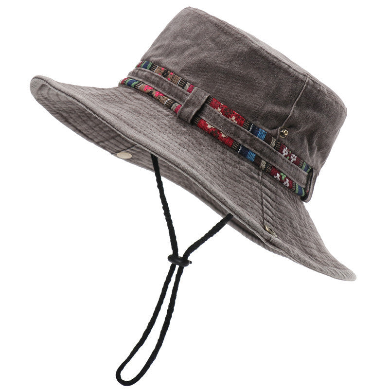 Cotton Fisherman Men's Outdoor Sun Hat