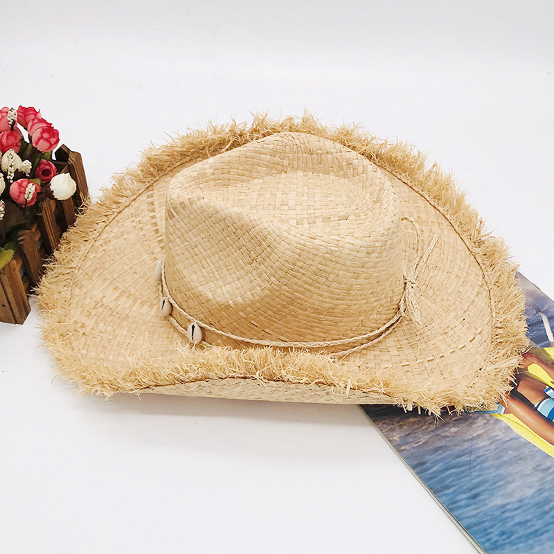 Western Cowboy Hat Beach Shading Sunscreen