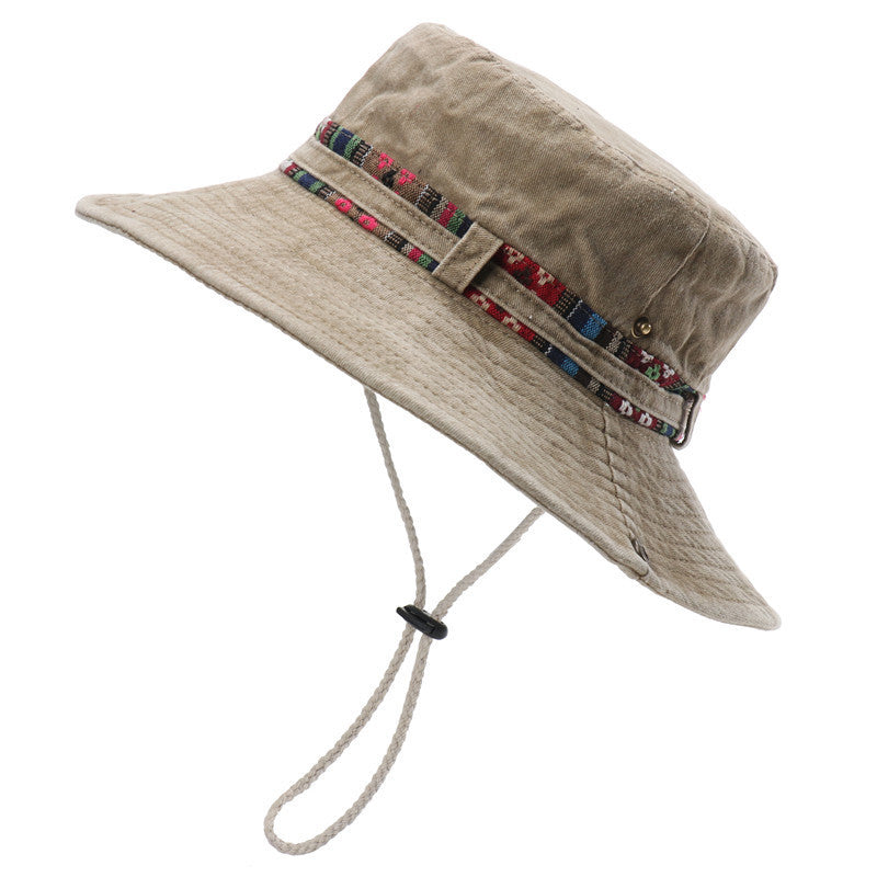 Cotton Fisherman Men's Outdoor Sun Hat