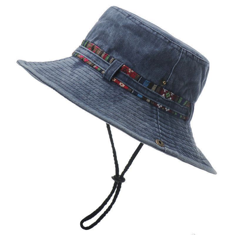 Cotton Fisherman Men's Outdoor Sun Hat