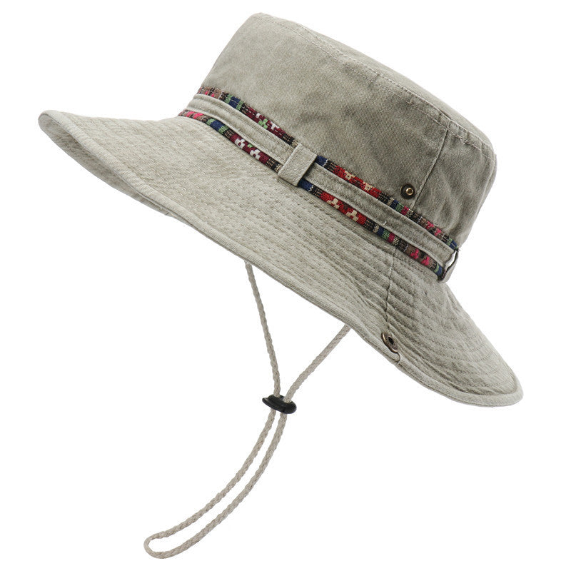 Cotton Fisherman Men's Outdoor Sun Hat