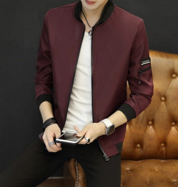 men's jacket winter jacket, youth men's casual jacket
