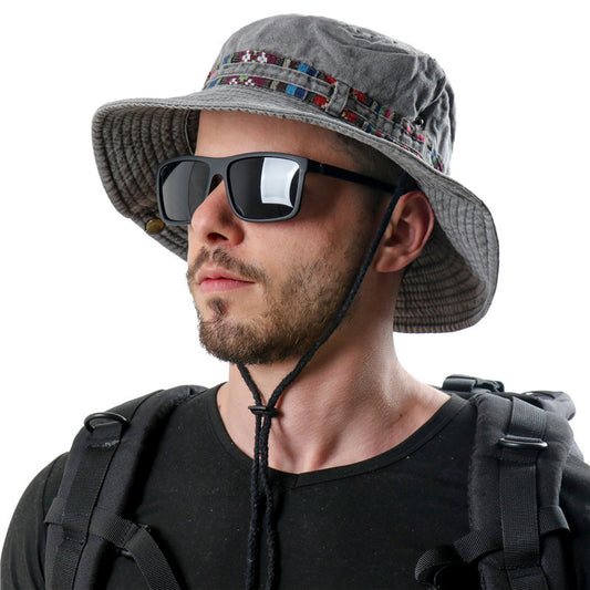 Cotton Fisherman Men's Outdoor Sun Hat